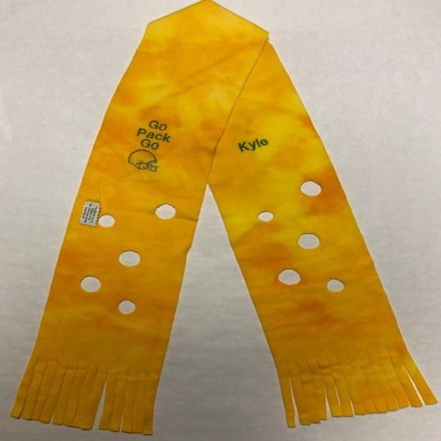 Go Pack Go Cheesy Scarf - Personalized
